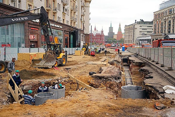 Проведение земляных работ