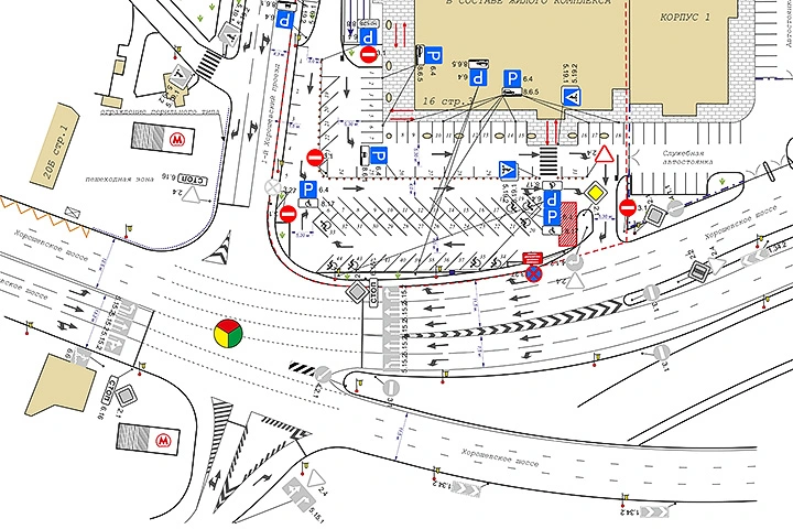 Схемы организации дорожного движения