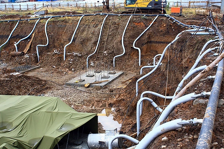 Устройство водопонижения